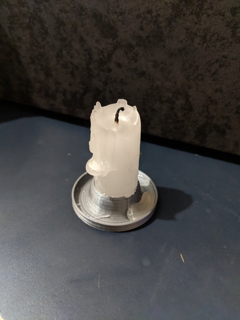 Small Candle Stick Holder/Stand - Self-sizing