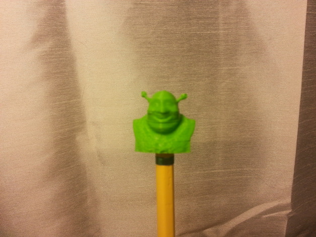 Shrek Pencil Topper