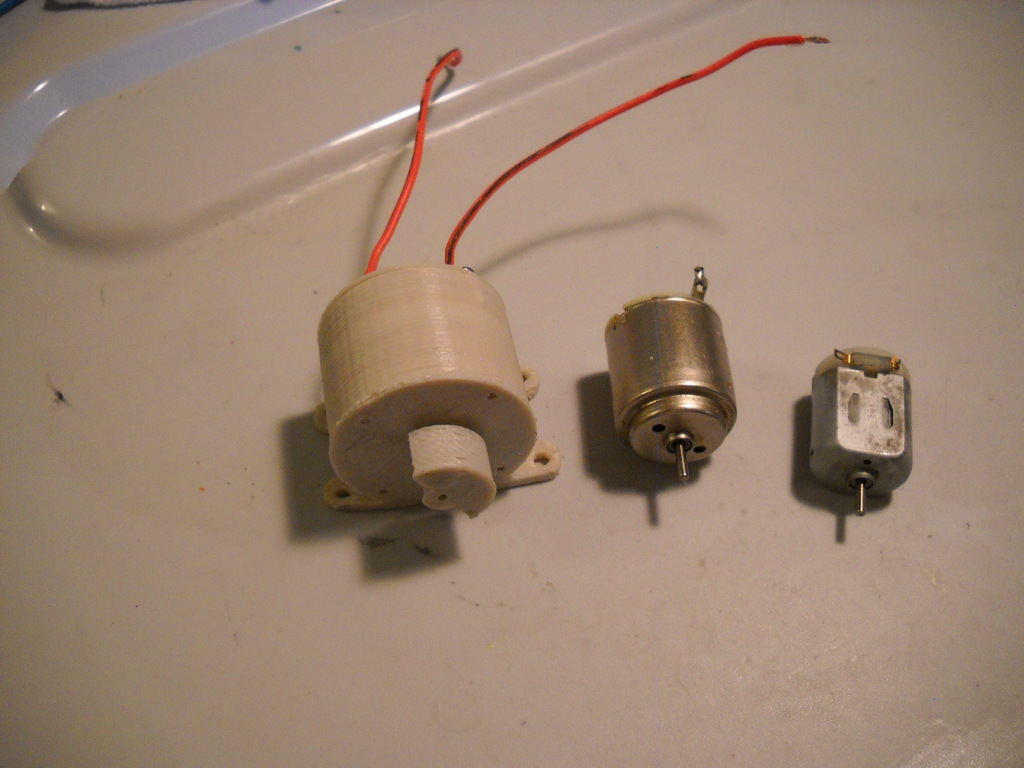 shaker vibrator agitator using a hobby motor r130 or r260
