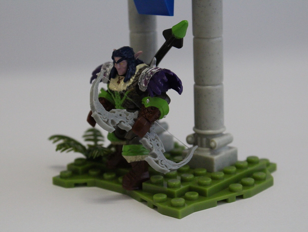 Bow for WoW mini fig.