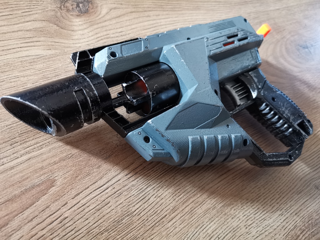 laspistol barrel for nerf scout mkII