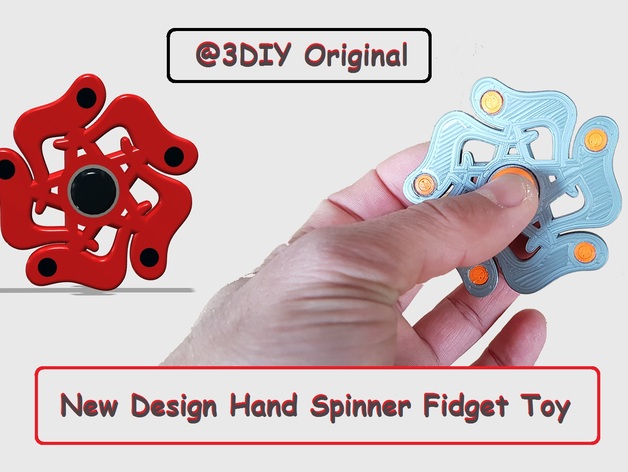New Hand Spinner Fidget Toy For Ball Bearing 625z