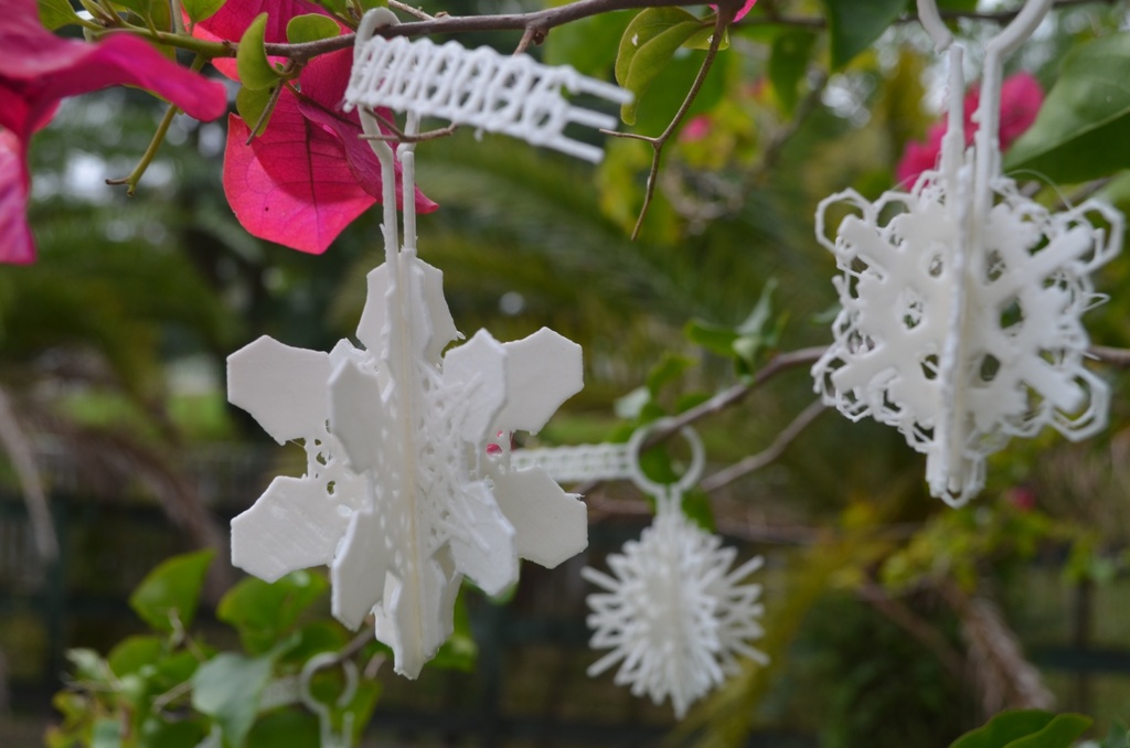 Blizzard of Customizable, Mailable Snowflake Ornaments: with Kickstarter!