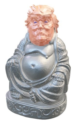 Trump boeddha