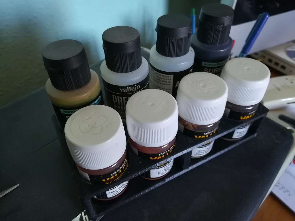 Vallejo Pigments or 60 ml bottle box
