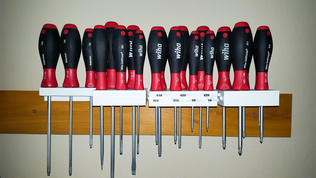 Screwdriver Racks with French Cleat hangers