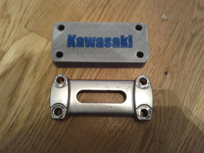 Kawasaki Ninja 650-R Handlebar Block-Off Plate