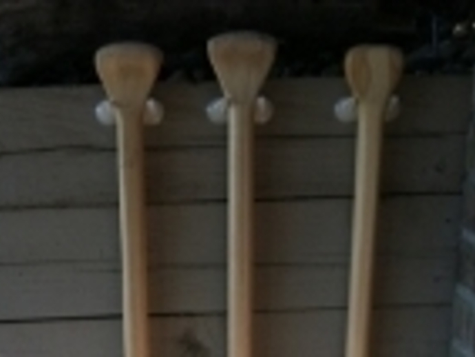 Customizable paddle and oar hook