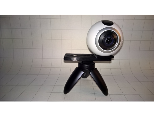 Samsung Gear 360 - 3D Picture tripod mount