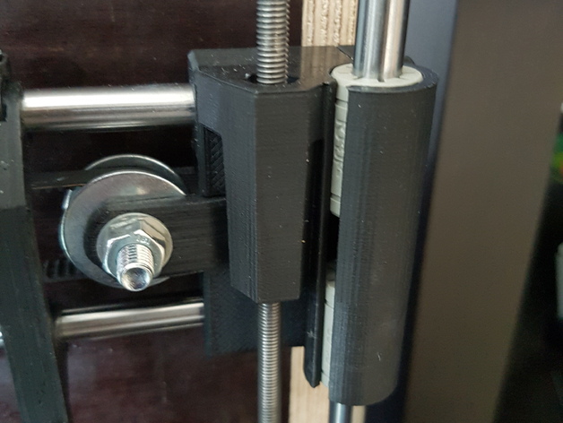 Z-Carriage with Anti-Backlash for Split X-Ends for Prusa i3