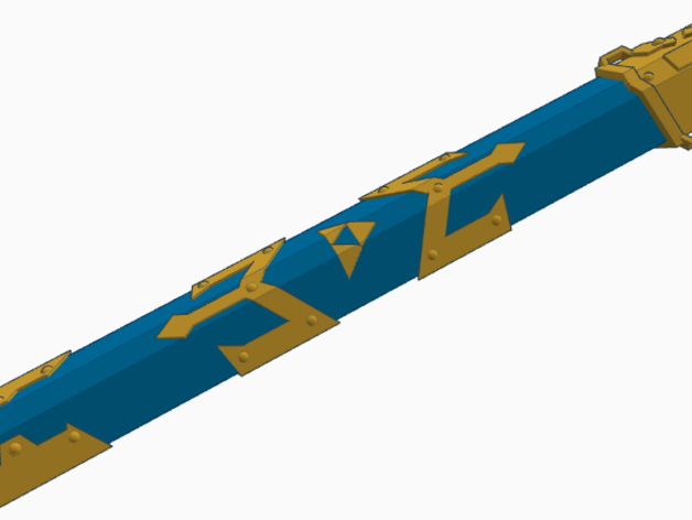 Sword scabbard for Link costume