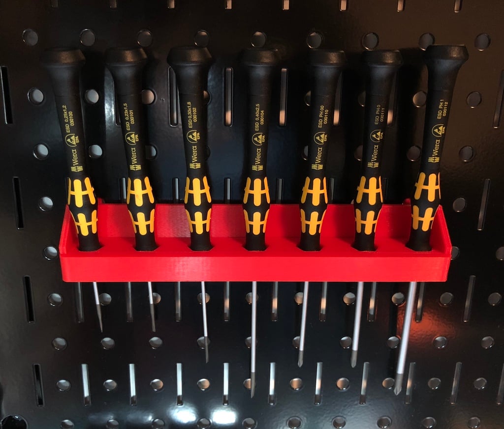 Wera Micro Screwdriver Holder for Pegboards