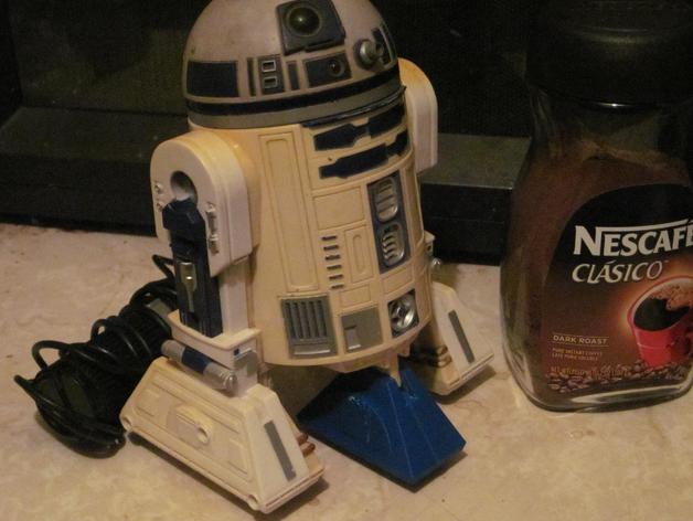 R2-D2 foot replaced!