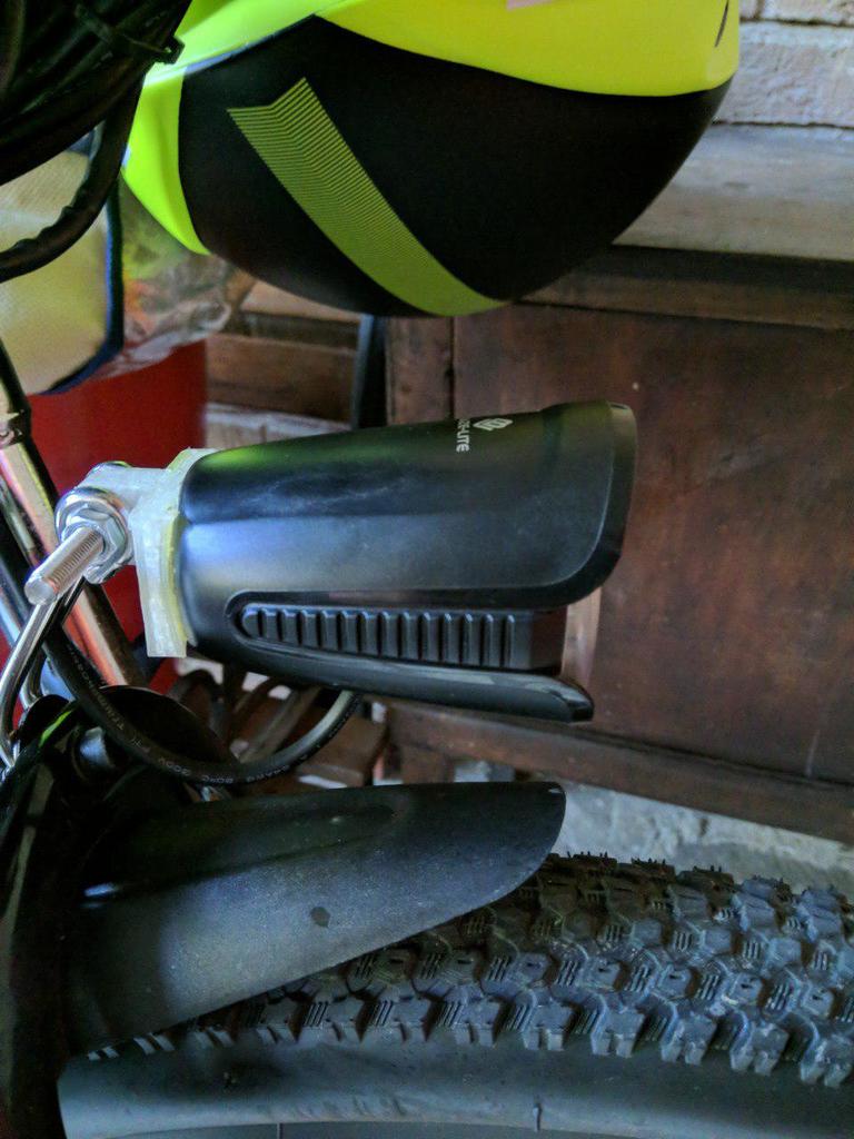 Light bracket repair for Ancheer electric bike