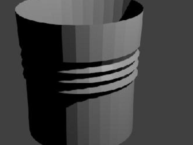 basic cup with hand grip