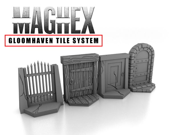 Maghex Doors For Gloomhaven