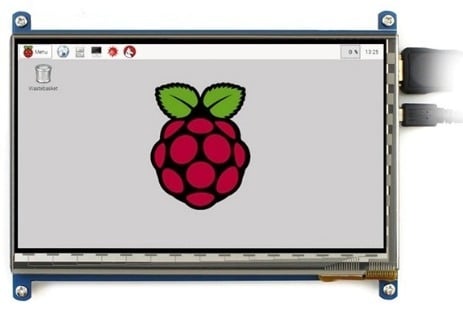 HDMI raspberry pi touch screen 1024*600 7inch Model