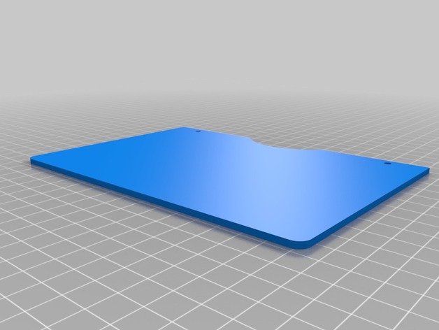 Ciclop 3D scanner, Calibration template plate