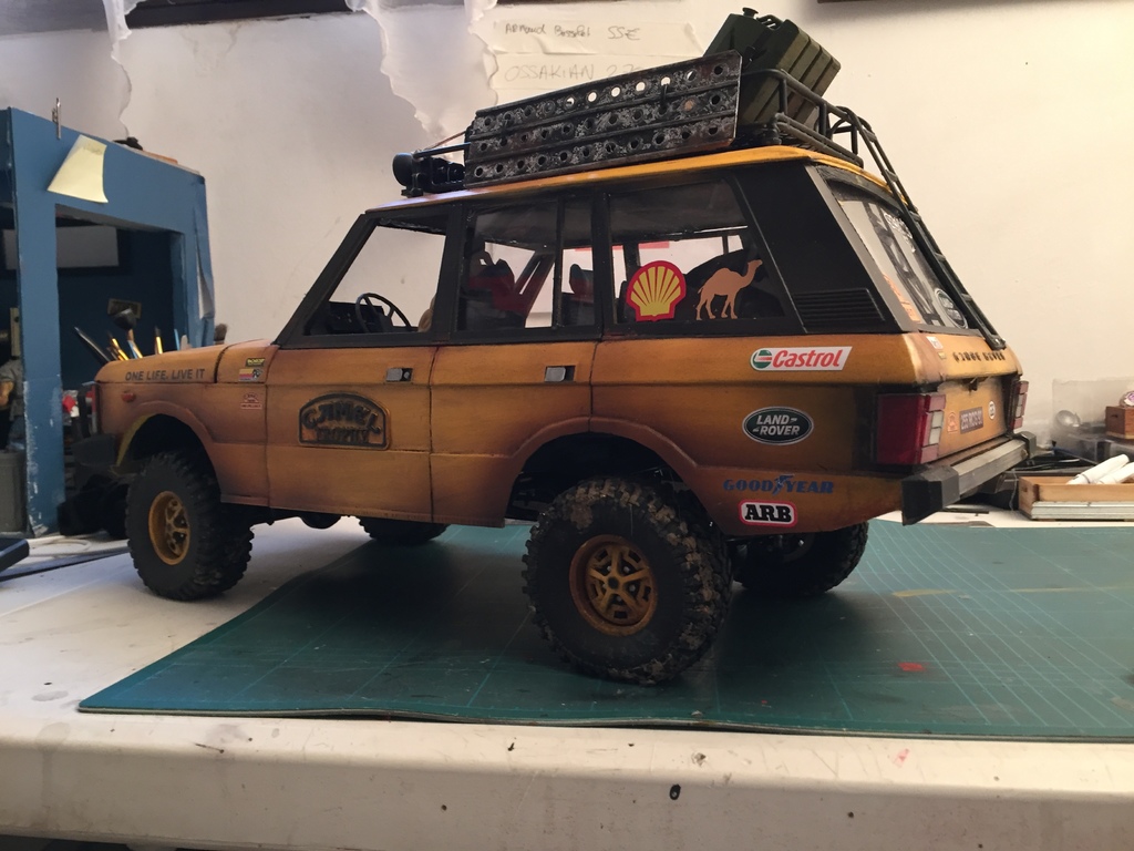 Scale body 1/10  RANGE ROVER (313mm) by RC GANG 93