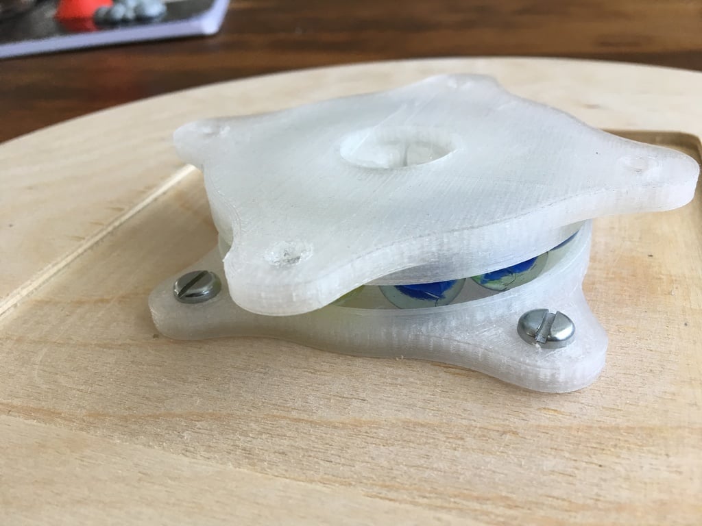 Marble Lazy Susan Bearing  (No Hardware Required!)