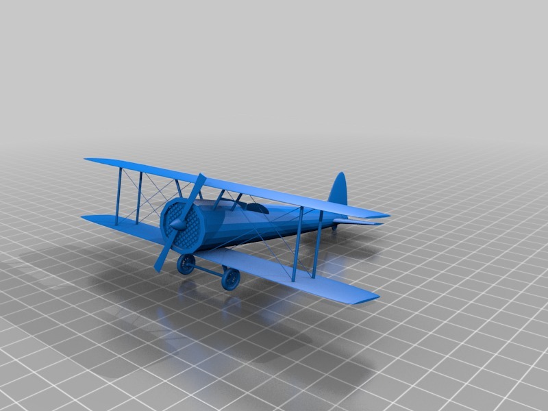 Curtiss Jenny Model Plane