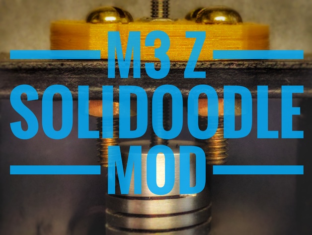 Solidoodle 2 M3 Z-Axis Nut Holder