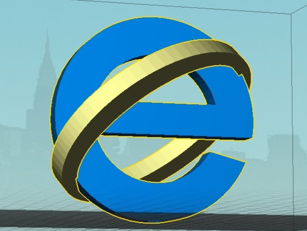 Microsoft Internet Explorer icon (dual)