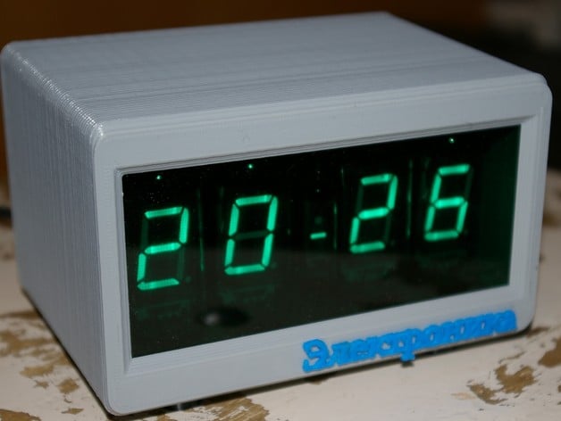 Electronic clock on ex-USSR chip k176-series and IV-11, IV-1 VFD tubes. NOT NIXIE!