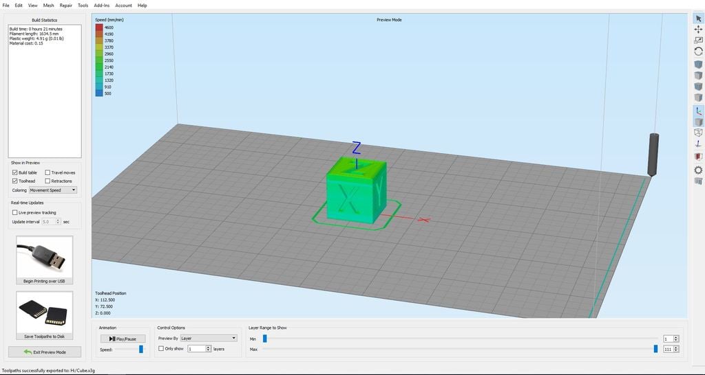 Simplify3D printer profile(.fff) for Flashforge Creator Pro / CTC
