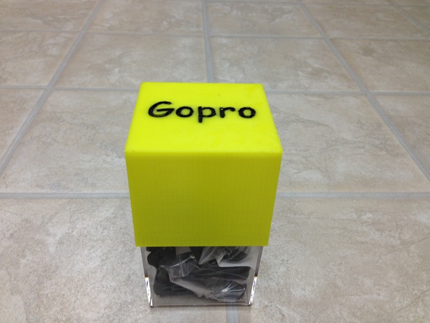 Lid for GoPro retail box
