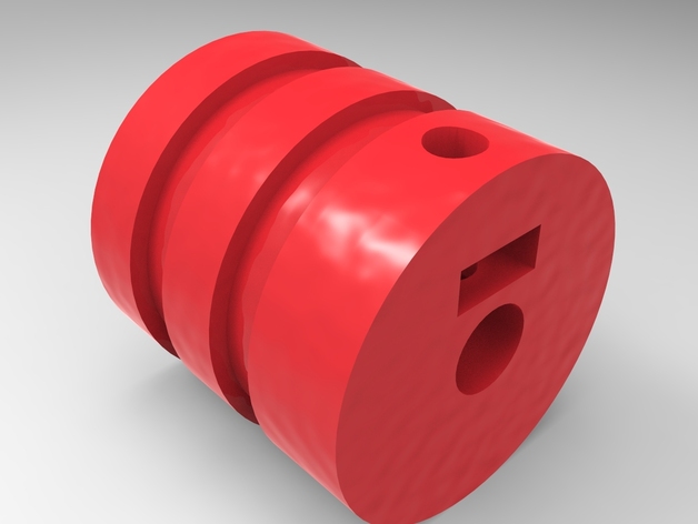 Spool for fishingline for 3D Printers, Nema 17, Spule fuer 3D Drucker