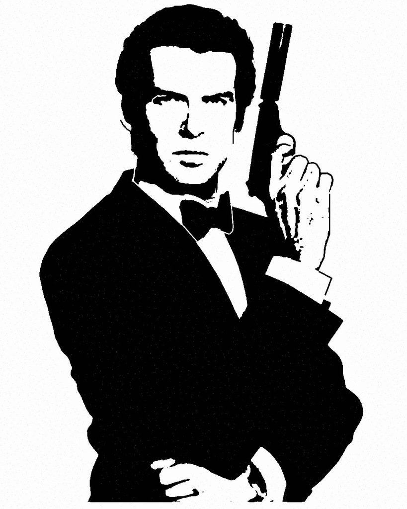 James Bond stencil 2