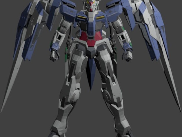 Gundam 00 Raiser By Mrgundam Thingiverse