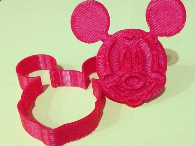 Mickey Mouse cookie cutter v2