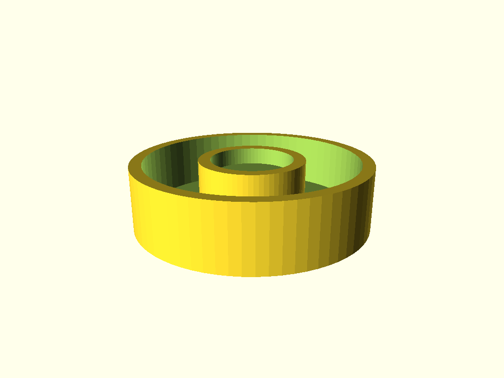 Simple round magnet