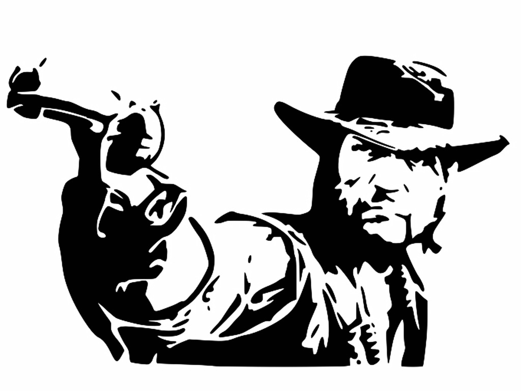 Red Dead Redemption stencil