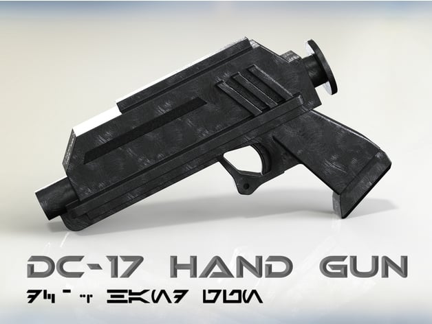 Dc17 Handgun Clone Wars Animated Version