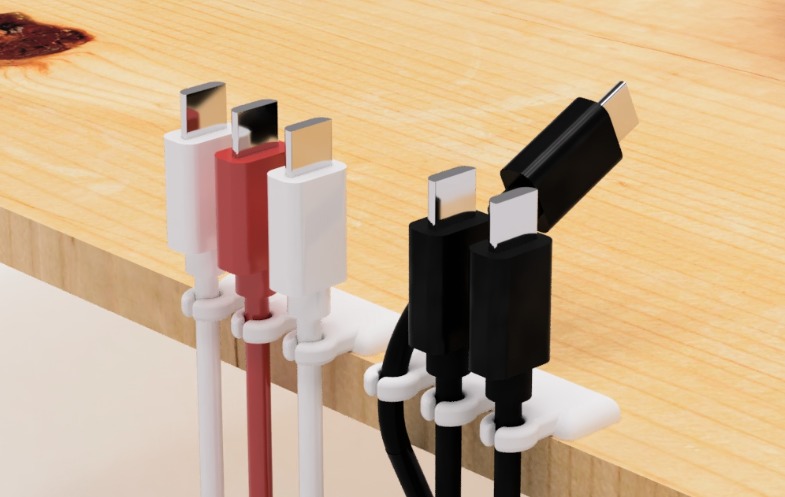 USB cable holder-1