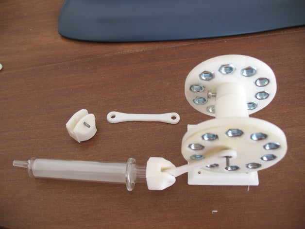 3D printed alpha Stirling engine