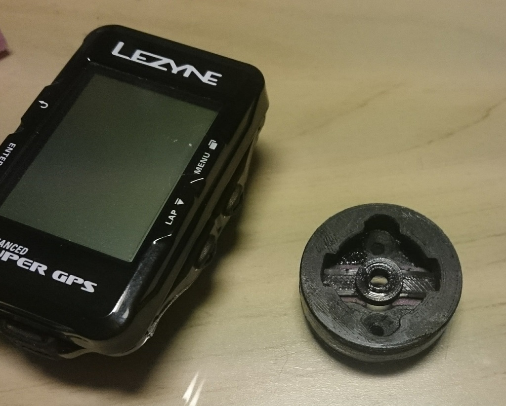 K-EDGE Garmin to LEZYNE adaptor
