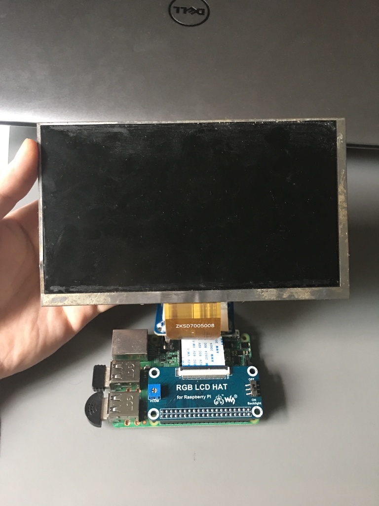 raspberry pi with 7 inch screen