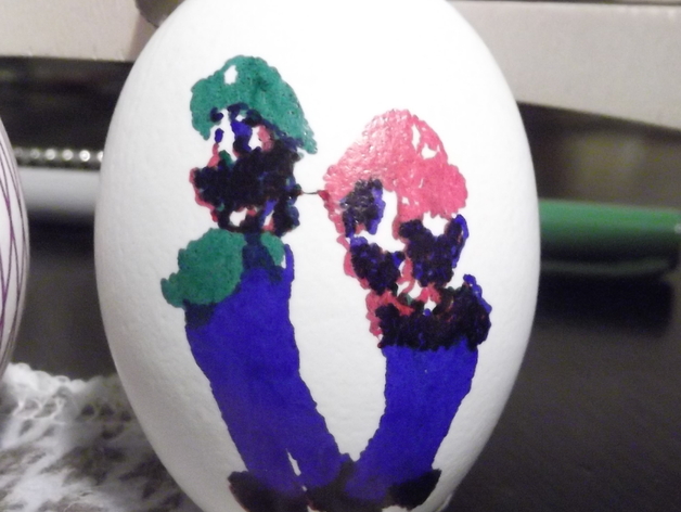 Egg Bot Mario and Luigi
