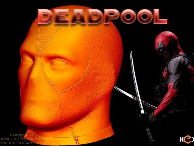 Deadpool Head (HD)