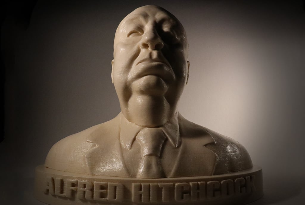 Alfred Hitchcock bust
