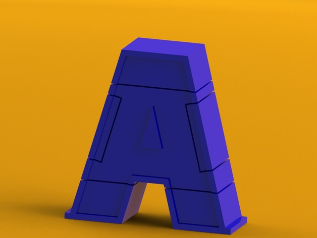 Alphabet Robot - A