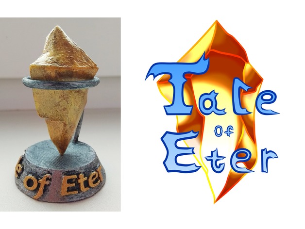 Tale Of Eter Crystal With Stand