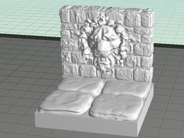OpenForge Lion Wall