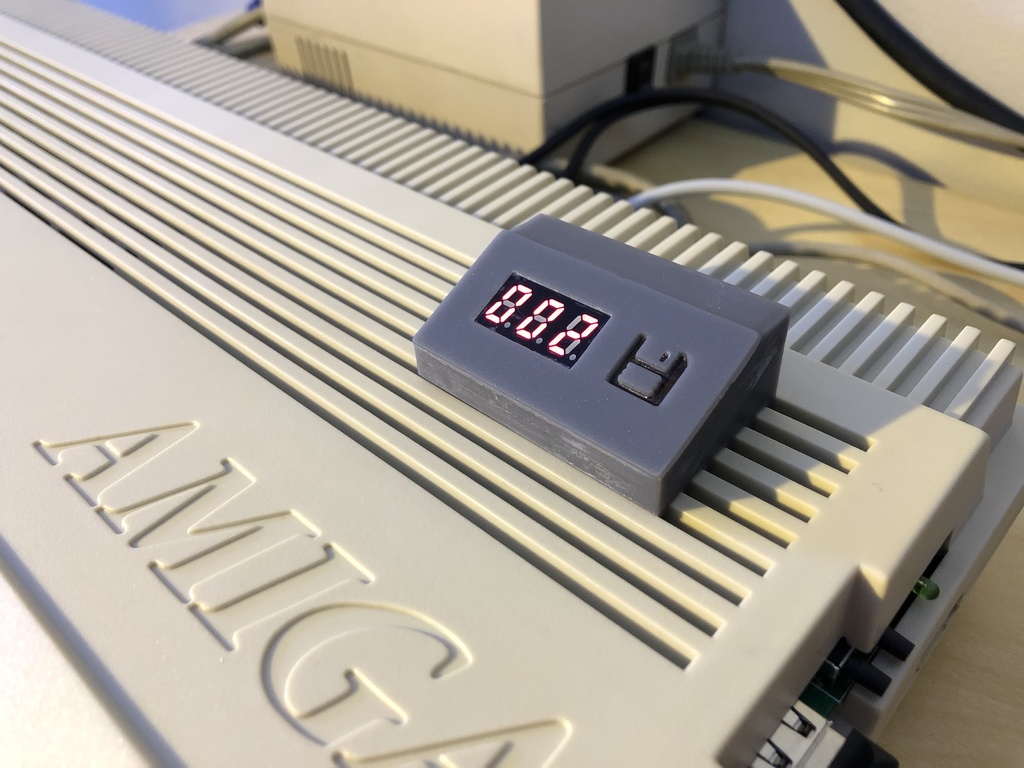 Amiga Gotek LED external display