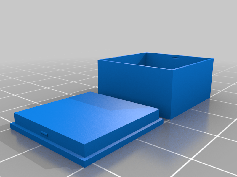 Customizable plain box with lid