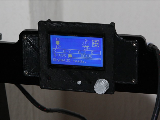 Anet A8 - RepRapDiscount Full Graphic LCD Holder